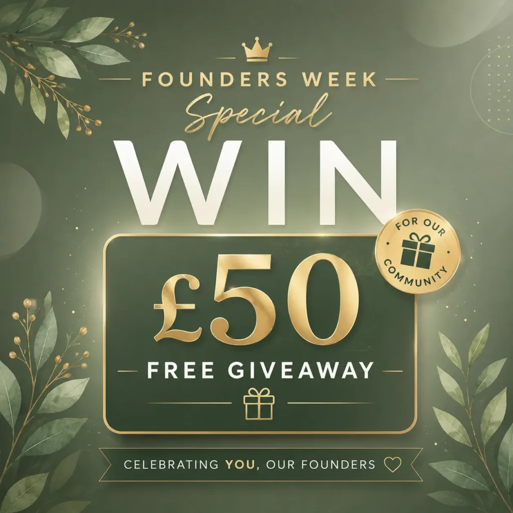 Win £50 – Founders Week Free Giveaway