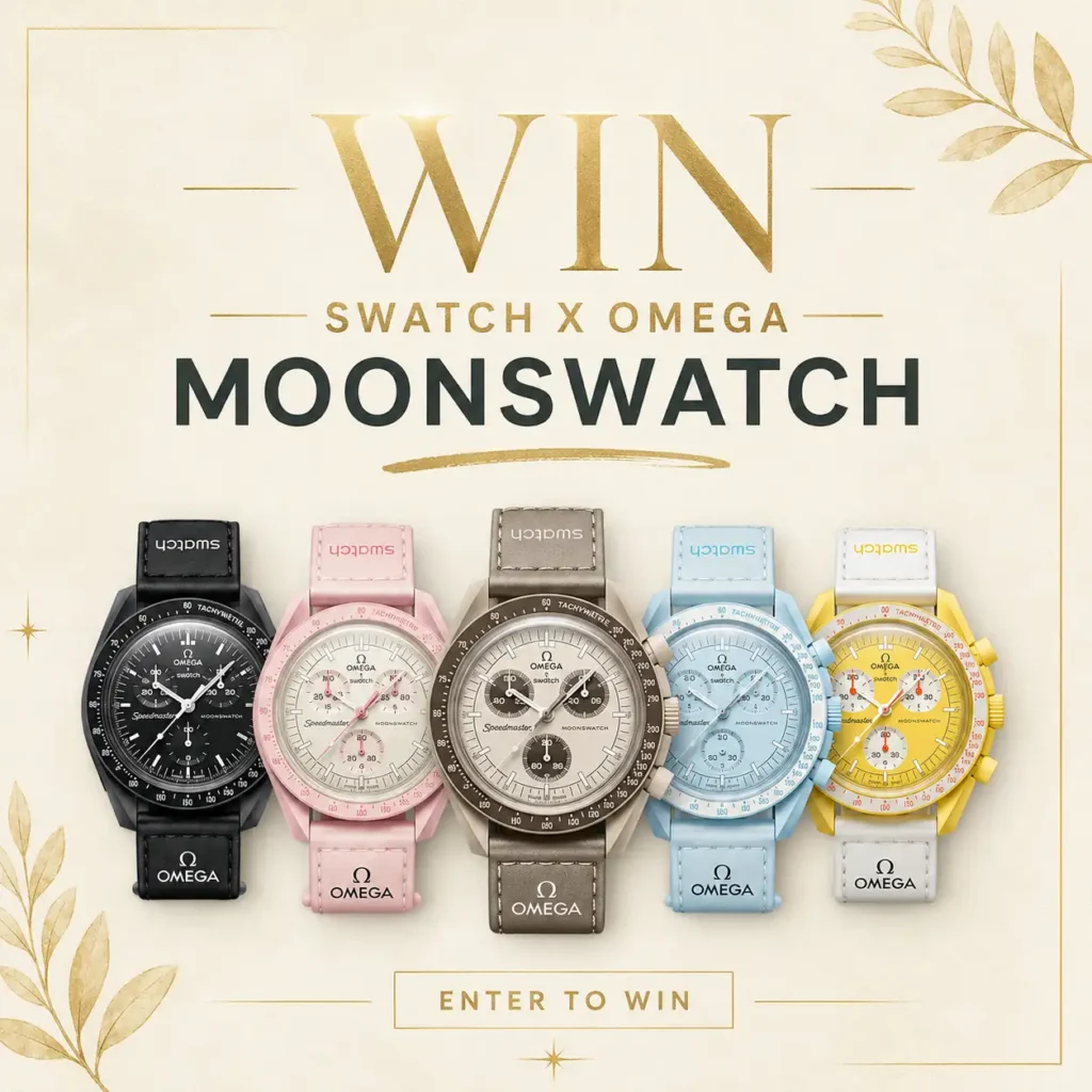 Win a OMEGA x Swatch MoonSwatch
