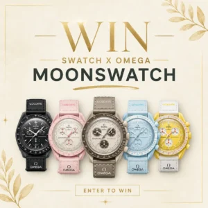 Win a OMEGA x Swatch MoonSwatch