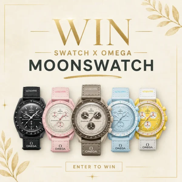 Win a OMEGA x Swatch MoonSwatch