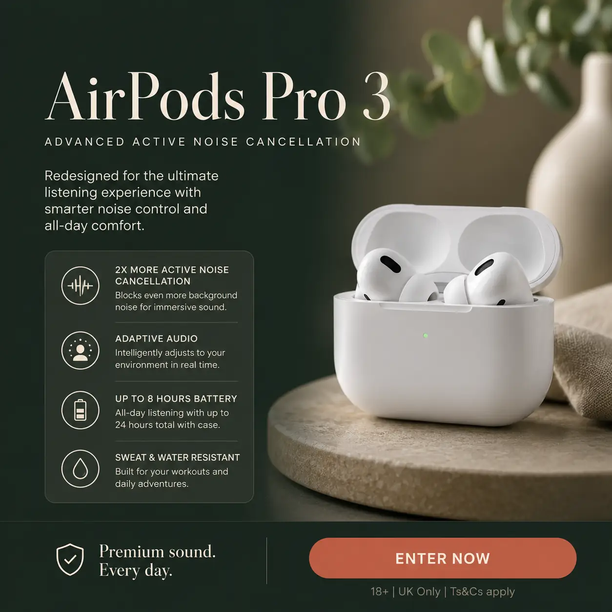 Win Apple Airpods Pro 3