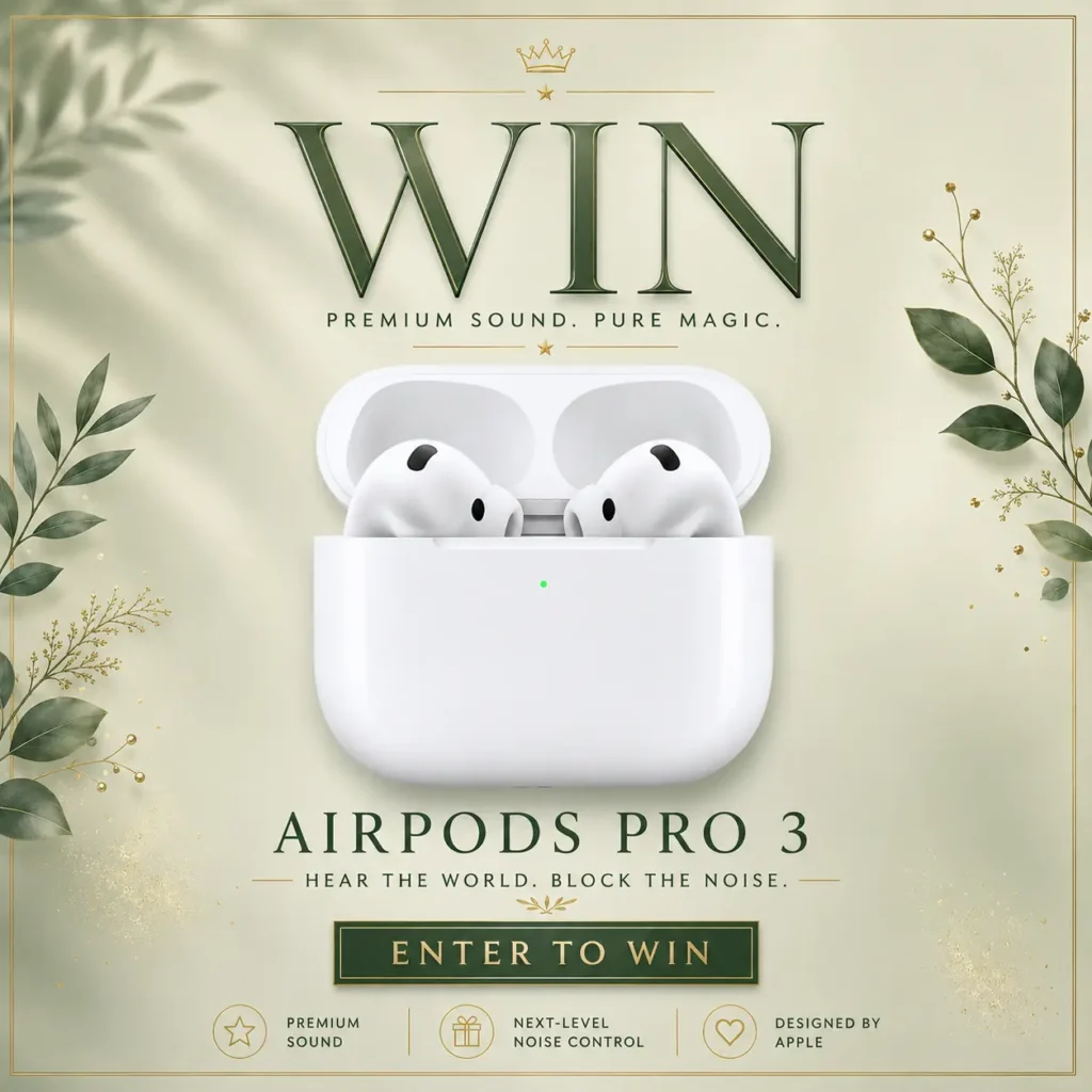 Win Apple Airpods Pro 3
