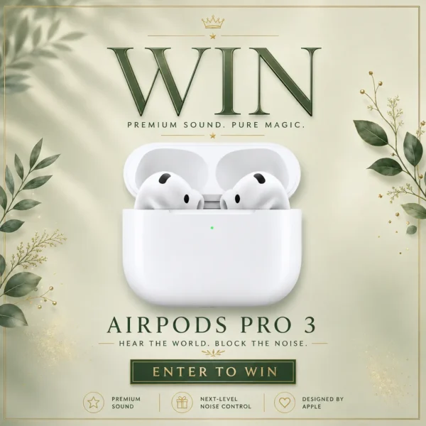 Win Apple Airpods Pro 3