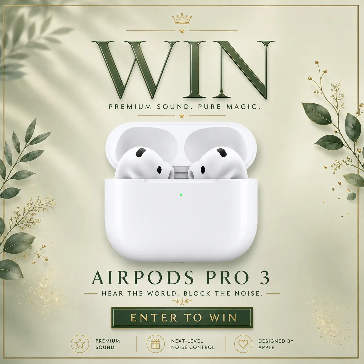 Win Apple Airpods Pro 3 - Image 1